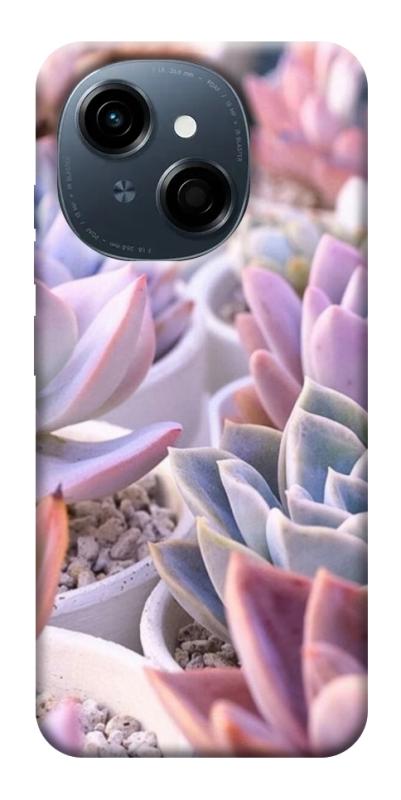 Чехол itsPrint Эхеверия 2 для TECNO Spark Go 1, цветы, купить оптом с доставкой