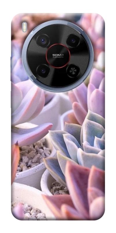 Чохол itsPrint Ехеверія 2 для ZTE Nubia V70 Max, квіти, купити оптом з доставкою