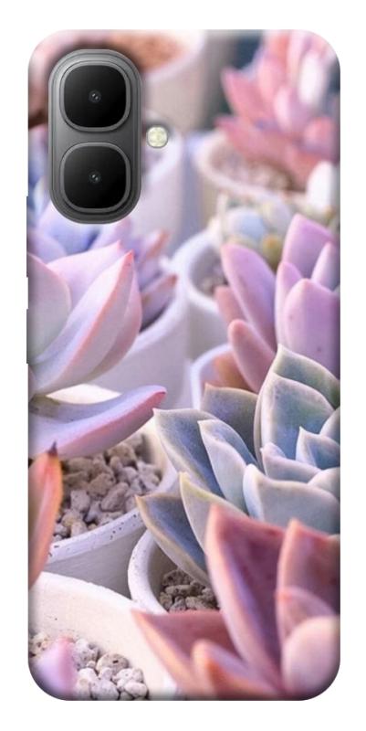 Чехол itsPrint Эхеверия 2 для Infinix Smart 10, цветы, купить оптом с доставкой