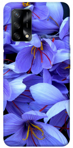 Чехол itsPrint Фиолетовый сад для Oppo A74 4G