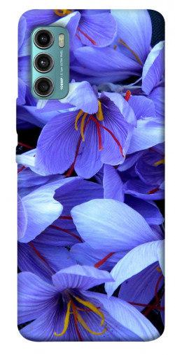 Чехол itsPrint Фиолетовый сад для Motorola Moto G60