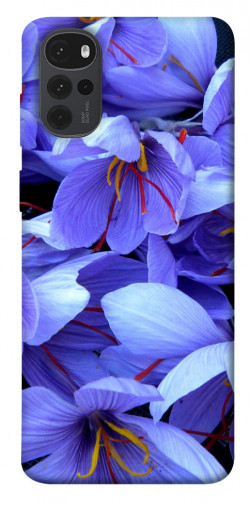 Чехол itsPrint Фиолетовый сад для Motorola Moto G22