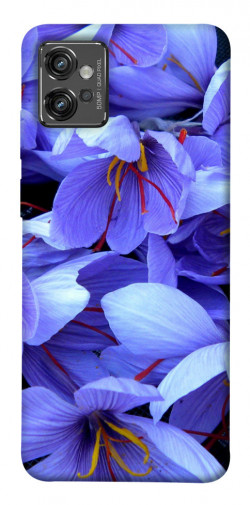 Чехол itsPrint Фиолетовый сад для Motorola Moto G32