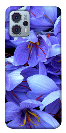 Чехол itsPrint Фиолетовый сад для Motorola Moto G23