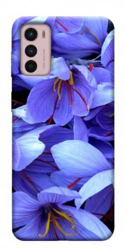 Чехол itsPrint Фиолетовый сад для Motorola Moto G42