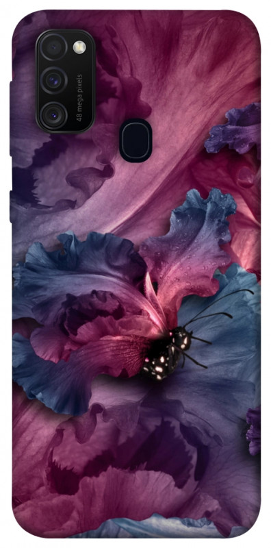 Чехол itsPrint Насекомое для Samsung Galaxy M30s / M21, цветы, купить оптом с доставкой