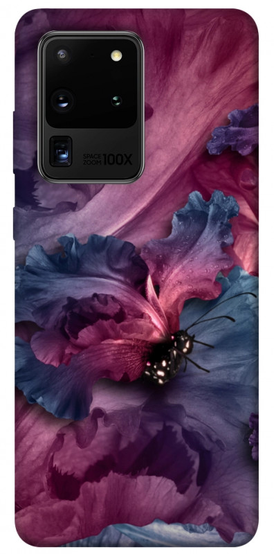 Чехол itsPrint Насекомое для Samsung Galaxy S20 Ultra, цветы, купить оптом с доставкой