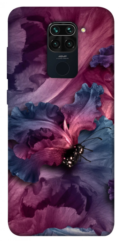 Чехол itsPrint Насекомое для Xiaomi Redmi Note 9 / Redmi 10X, цветы, купить оптом с доставкой