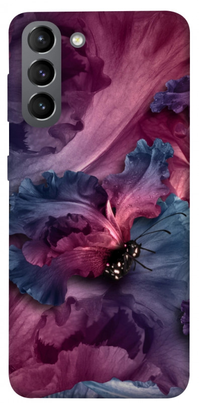 Чехол itsPrint Насекомое для Samsung Galaxy S21, цветы, купить оптом с доставкой