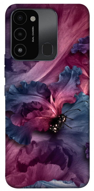 Чехол itsPrint Насекомое для TECNO Spark 8C, цветы, купить оптом с доставкой