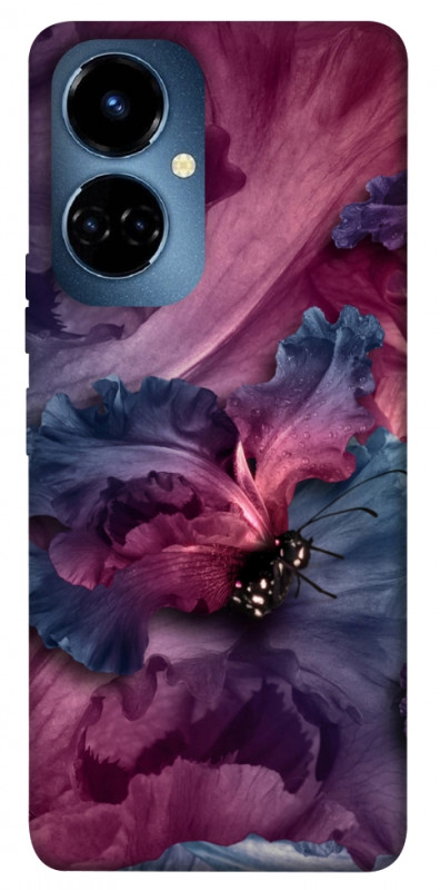 Чехол itsPrint Насекомое для TECNO Camon 19 (CI6n) / 19 Pro (CI8n), цветы, купить оптом с доставкой