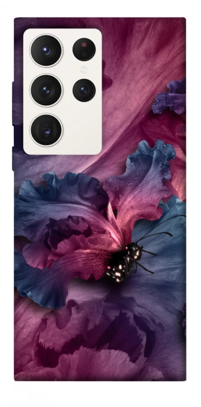 Чехол itsPrint Насекомое для Samsung Galaxy S23 Ultra, цветы, купить оптом с доставкой