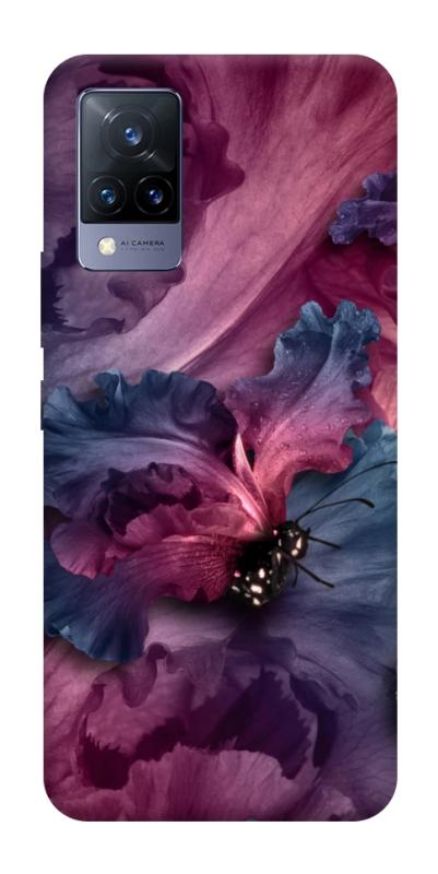 Чохол itsPrint Комаха для Vivo V21, квіти, купити оптом з доставкою
