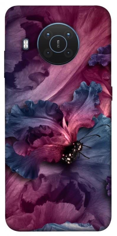 Чехол itsPrint Насекомое для Nokia X10 / X20, цветы, купить оптом с доставкой