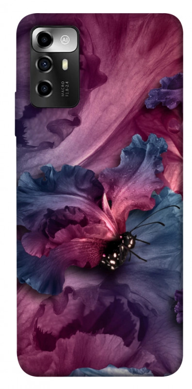 Чехол itsPrint Насекомое для ZTE Blade A72, цветы, купить оптом с доставкой