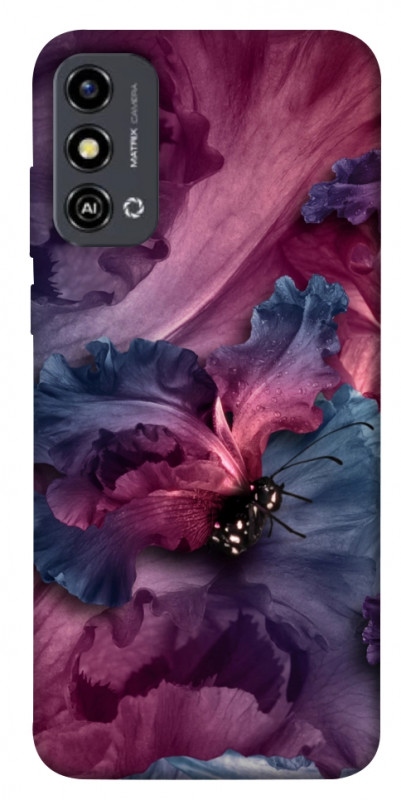 Чехол itsPrint Насекомое для ZTE Blade A53, цветы, купить оптом с доставкой