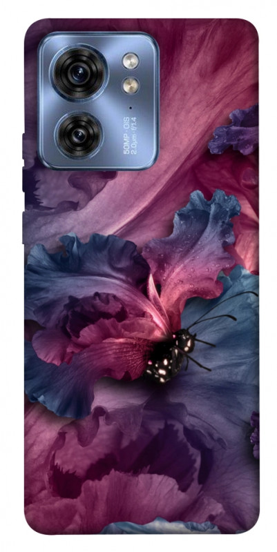 Чехол itsPrint Насекомое для Motorola Edge 40, цветы, купить оптом с доставкой