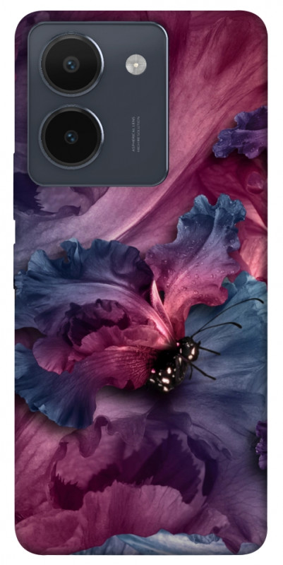 Чехол itsPrint Насекомое для Vivo Y36, цветы, купить оптом с доставкой