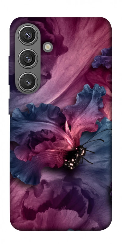 Чехол itsPrint Насекомое для Samsung Galaxy S24+, цветы, купить оптом с доставкой