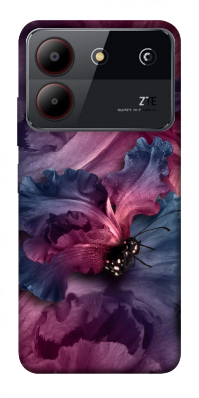 Чехол itsPrint Насекомое для ZTE Blade A54 4G, цветы, купить оптом с доставкой