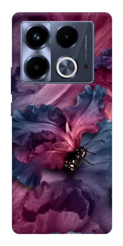 Чехол itsPrint Насекомое для Infinix Note 40 4G, цветы, купить оптом с доставкой