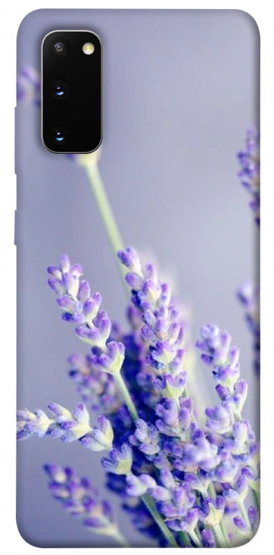 Чохол itsPrint Лаванда для Samsung Galaxy S20, квіти, купити оптом з доставкою