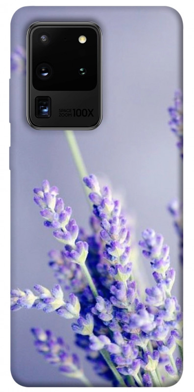 Чехол itsPrint Лаванда для Samsung Galaxy S20 Ultra, цветы, купить оптом с доставкой