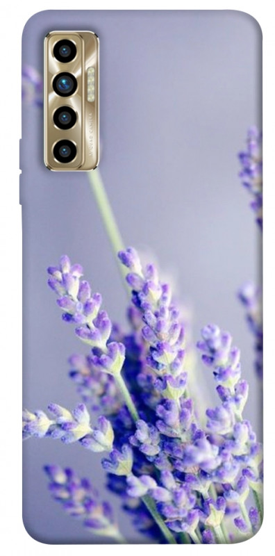 Чехол itsPrint Лаванда для TECNO Camon 17P, цветы, купить оптом с доставкой