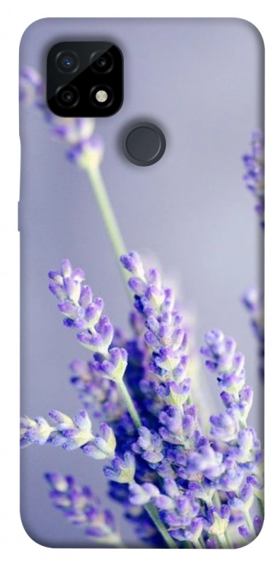 Чехол itsPrint Лаванда для Realme C21, цветы, купить оптом с доставкой