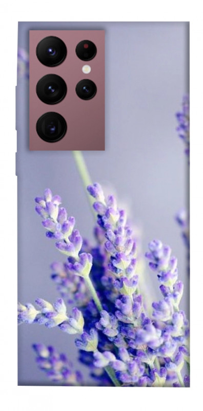 Чехол itsPrint Лаванда для Samsung Galaxy S22 Ultra, цветы, купить оптом с доставкой