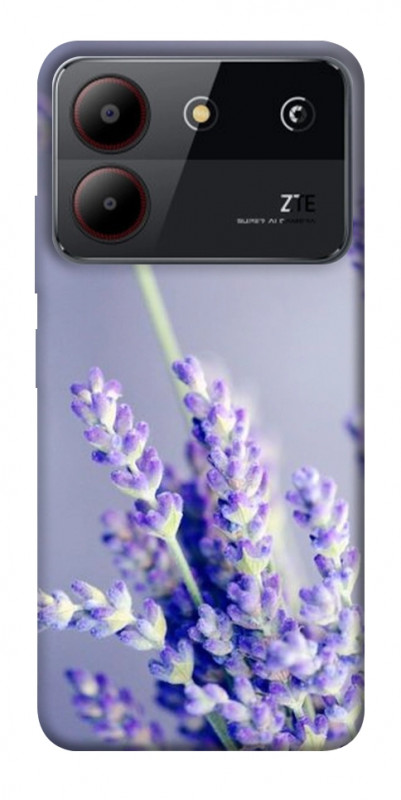 Чехол itsPrint Лаванда для ZTE Blade A54 4G, цветы, купить оптом с доставкой