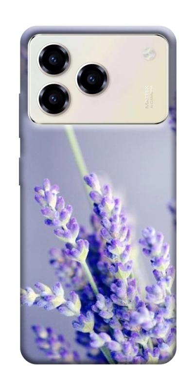 Чехол itsPrint Лаванда для ZTE Blade A76, цветы, купить оптом с доставкой