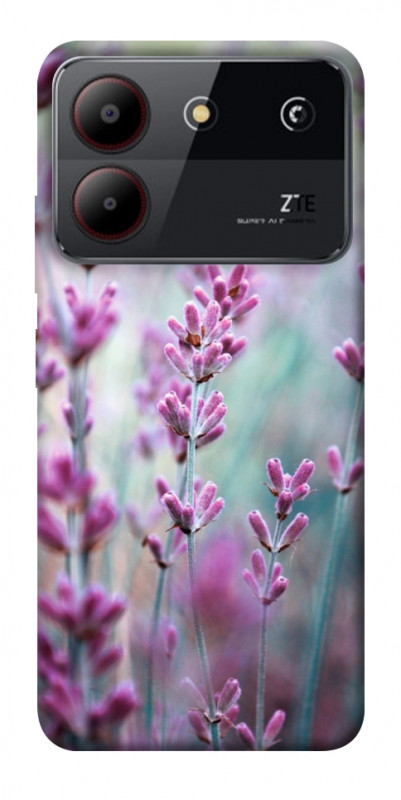 Чехол itsPrint Лаванда 2 для ZTE Blade A54 4G, цветы, купить оптом с доставкой