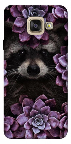 Чехол itsPrint Енот в цветах для Samsung A520 Galaxy A5 (2017)