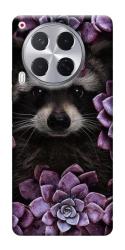 Чехол itsPrint Енот в цветах для TECNO Camon 30 (CL6)