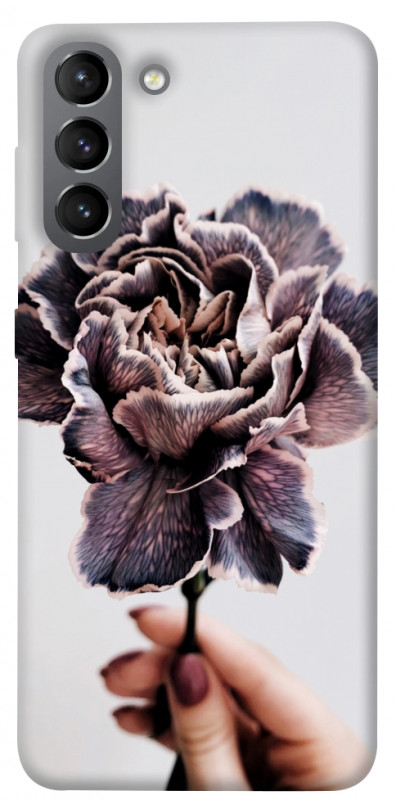 Чехол itsPrint Гвоздика для Samsung Galaxy S21, цветы, купить оптом с доставкой