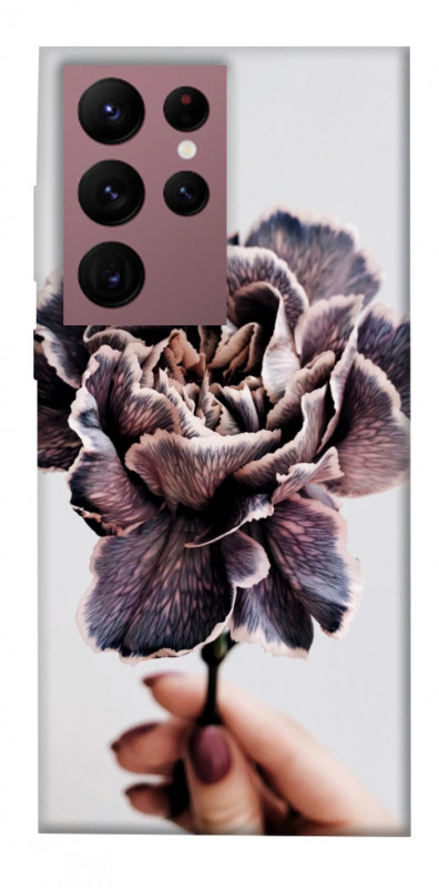 Чехол itsPrint Гвоздика для Samsung Galaxy S22 Ultra, цветы, купить оптом с доставкой
