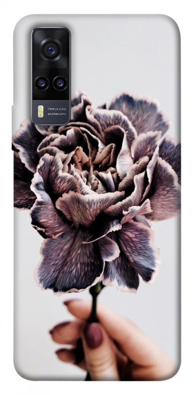 Чехол itsPrint Гвоздика для Vivo Y31, цветы, купить оптом с доставкой