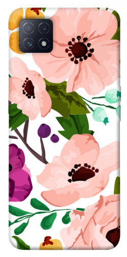 Чехол itsPrint Акварельные цветы для Oppo A72 5G / A73 5G