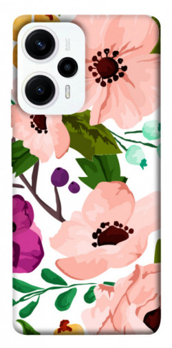 Чохол itsPrint Акварельні квіти для Xiaomi Poco F5 Pro