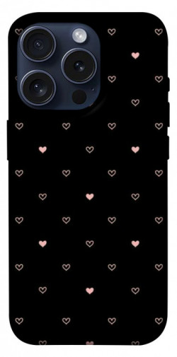 Чехол itsPrint Сердечки для Apple iPhone 15 Pro (6.1")