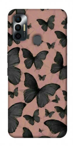Чехол itsPrint Порхающие бабочки для TECNO Spark 7