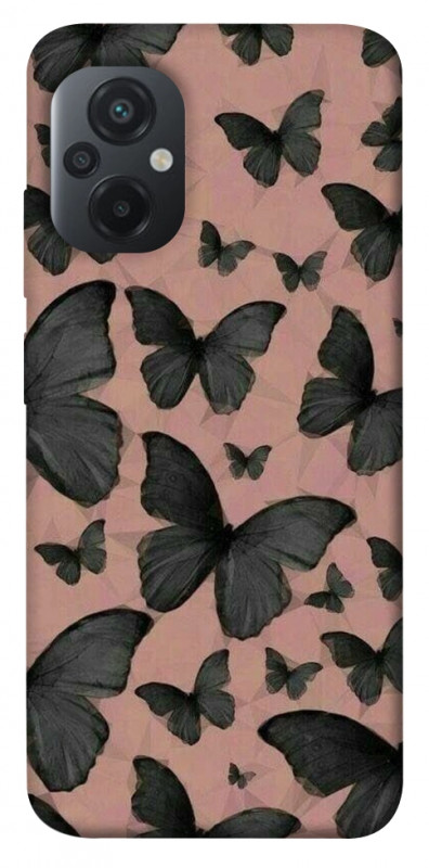 Чехол itsPrint Порхающие бабочки для Xiaomi Poco M5, паттерн, купить оптом с доставкой
