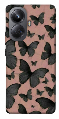 Чехол itsPrint Порхающие бабочки для Realme 10 Pro+
