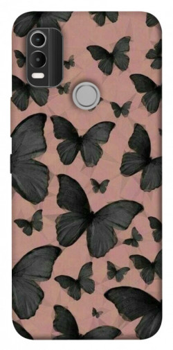Чехол itsPrint Порхающие бабочки для Nokia C21 Plus