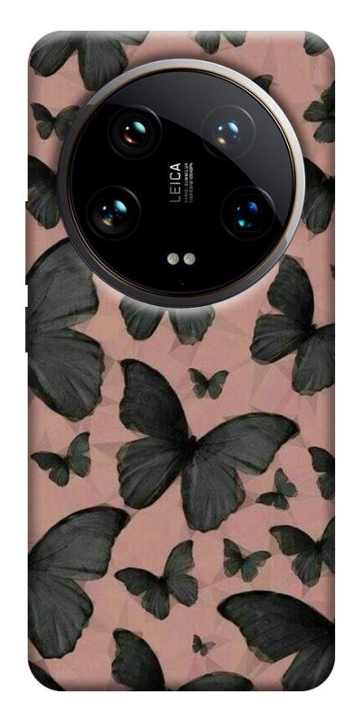 Чехол itsPrint Порхающие бабочки для Xiaomi 14 Ultra, паттерн, купить оптом с доставкой