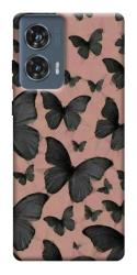 Чехол itsPrint Порхающие бабочки для Motorola Edge 50 Fusion