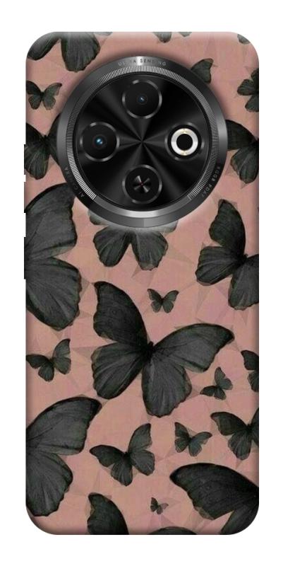 Чохол itsPrint Пурхаючі метелики для TECNO Spark 30C, паттерн, купити оптом з доставкою