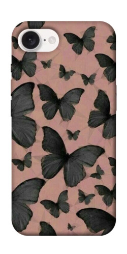 Чехол itsPrint Порхающие бабочки для Apple iPhone 16e (6.1")