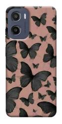 Чехол itsPrint Порхающие бабочки для Motorola Moto G05